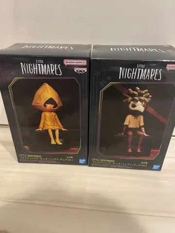 리틀 나이트메어 모니터 탑 피규어 SIX & LOW 세트