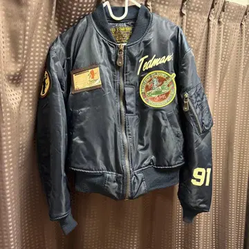 Tedman MA-1 플라이트 자켓 네이비