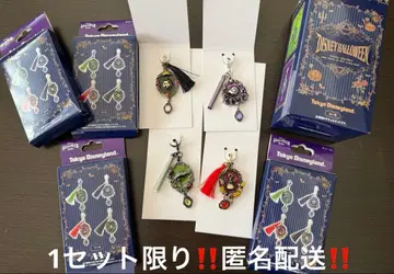 도쿄 디즈니랜드 할로윈 2024 빌런즈 참 컴프 세트