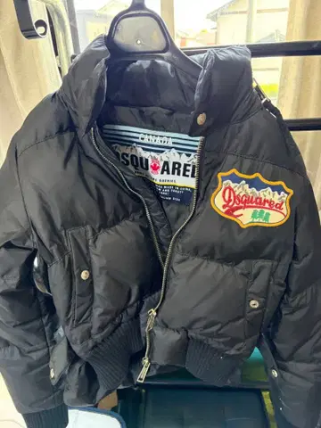 DSQUARED2 블랙 다운 자켓