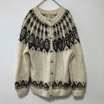 A2F44 L.L.Bean Hilda Ltd 노르딕 무늬 스웨터 울