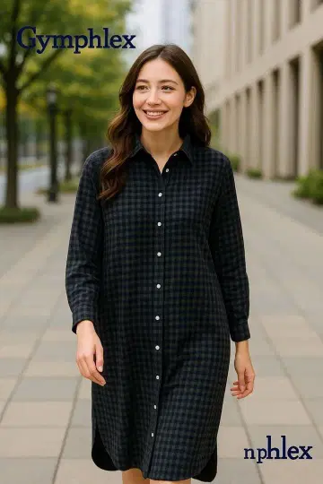 세련된! 짐플렉스 코튼 100% 원피스