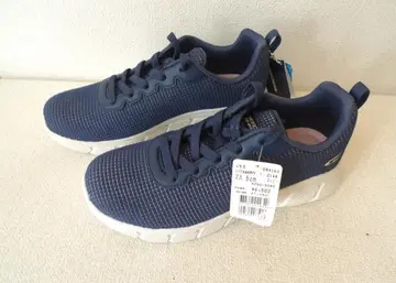 Skechers 밥스 스포트 네이비 스니커즈 23.5cm