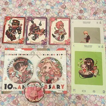 지박소년 하나코 군 10주년 기념 뮤지엄 캔뱃지