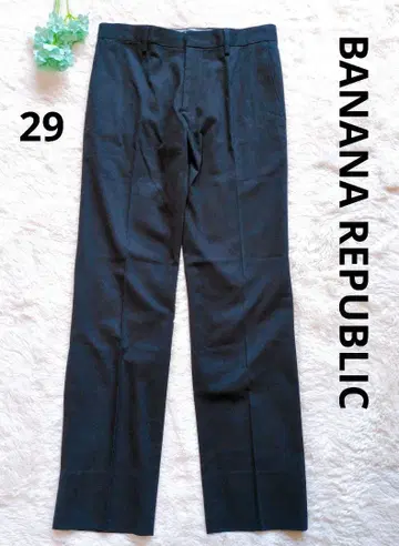 [ 새상품급 ] BANANA REPUBLIC 블랙 치노 팬츠 슬랙스 29