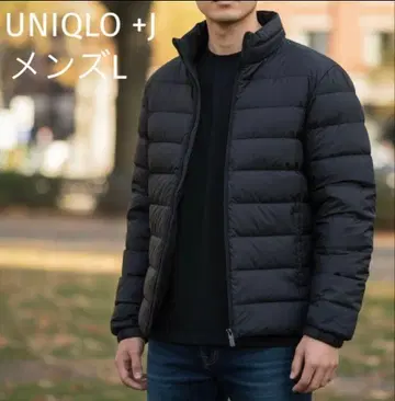 UNIQLO +J 유니클로 울트라 라이트 다운 자켓 L 사이즈 네이비