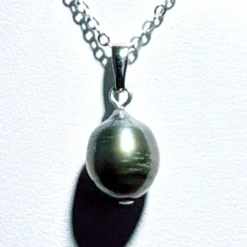 타히티 펄 펜던트 SV925 목걸이 NO25-2437