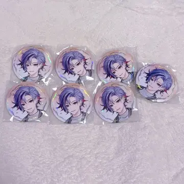 ART OF NIJISANJI 후와 미나토 캔뱃지