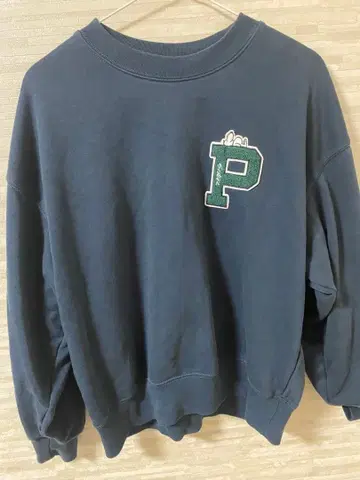 UT PEANUTS 자수 맨투맨 네이비 L 사이즈