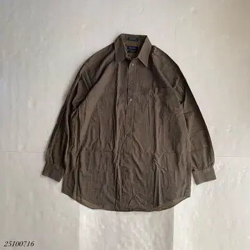 US 구제 의류 90's NAUTICA 긴팔 셔츠 브라운 계열