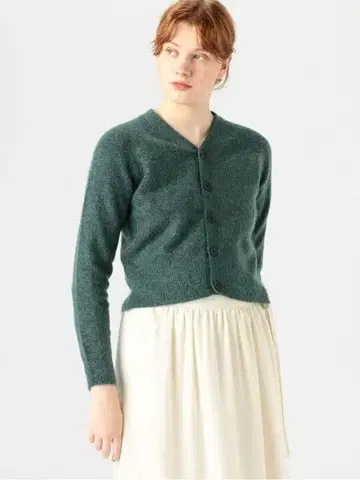 TOMORROWLAND MACPHEE 모헤어 가디건 모헤어 니트