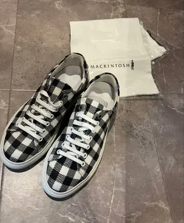 [ 새상품 ] 매킨토시 체크 스니커즈