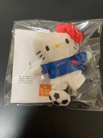 로리즈팜 Me% 헬로키티 토이 키링 3 축구