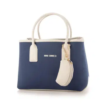 MONO COMME CA 네이비 핸드백