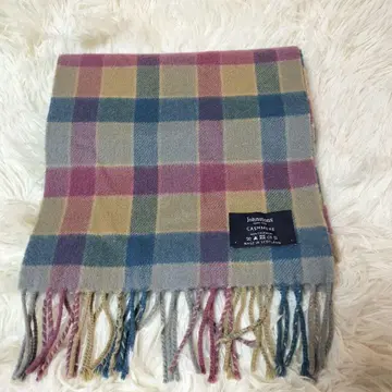 [ Johnstons ] 캐시미어 100% 머플러 레어 컬러 스코틀랜드제