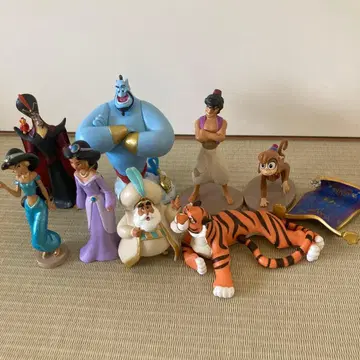 디즈니 피규어 세트 알라딘 캐릭터 9개 세트