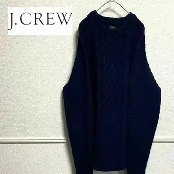 J.Crew 제이크루 새상품급 피셔맨 케이블 짜임 니트
