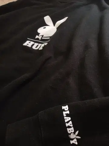 맨투맨 트레이닝복 HUF 플레이보이 블랙