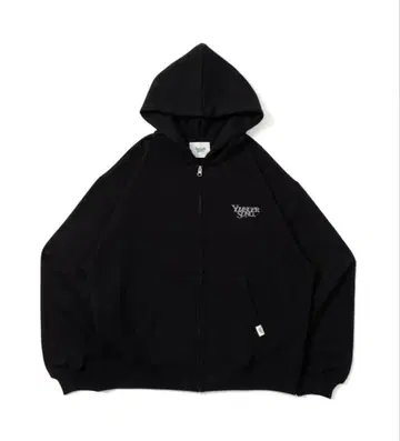 Younger Song 집업 후드티 블랙