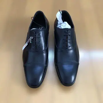 블랙 가죽 드레스 슈즈 레이스업 미사용 새상품