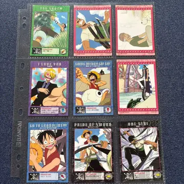 원피스 카드다스 마스터즈 애니메이션 구 카드 레어 초레어