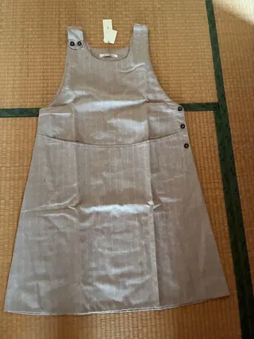 n.s.closet 베이지 스트라이프 원피스 M