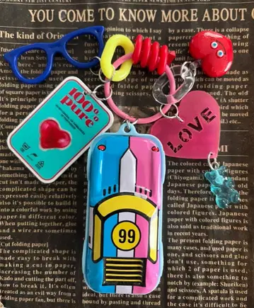 주렁주렁 키링 코인 케이스 자동차