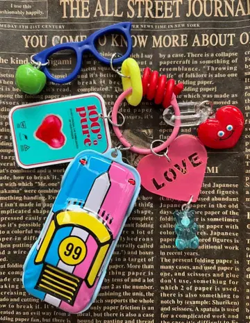 주렁주렁 키링 코인 케이스 자동차