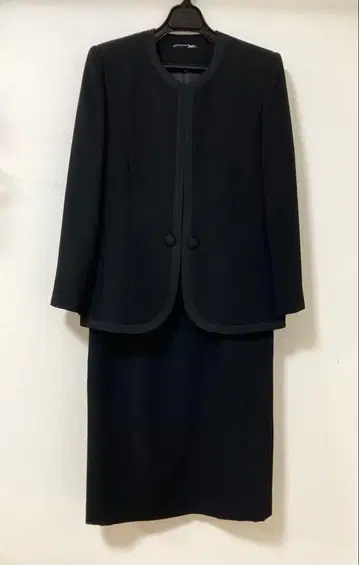 도쿄 이긴 블랙 포멀 원피스 수트 예복 13호