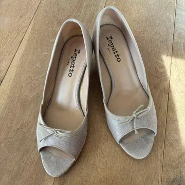 레페토 베이지 오픈토