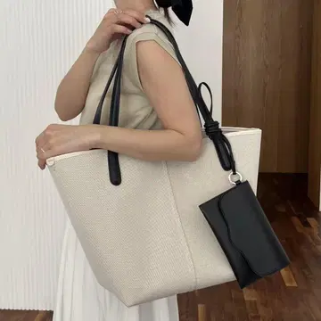 카프리슈 레마쥬 바이컬러 토트백