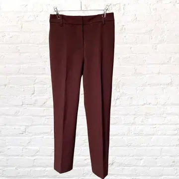 12365 PLST 플라스테 테이퍼드 팬츠 XXS 보르도 슬랙스