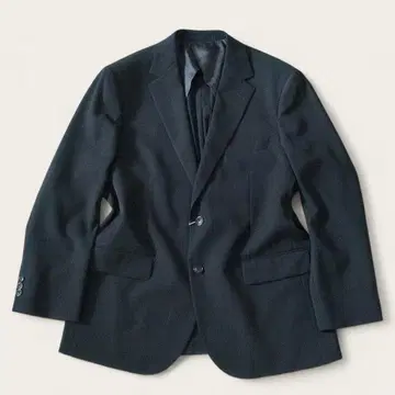 흠집 있음 블랙 포멀 싱글 2 버튼 수트 BE7