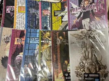 제일복권 DEATH NOTE F상 클리어 포스터 12종 컴플리트 세트