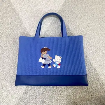 파밀리아 토트백 비오는날 콜라보 백