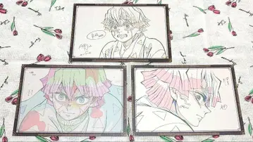 귀멸의 칼날 다이닝 무한성편 나눔 엽서 아가츠마 젠이츠