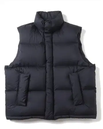 23aw AURALEE 나일론 립스탑 다운 베스트 블랙 4