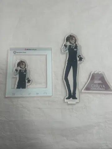 나카하라츄야 후지큐 하이랜드 아크릴 스탠드 2점 세트