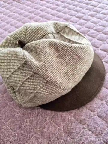 울 펠트 햇 그레이와 브라운