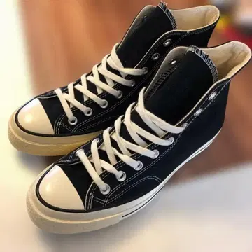 [ 미사용 새상품 26.5cm ] 한정판 CT70 블랙 하이컷