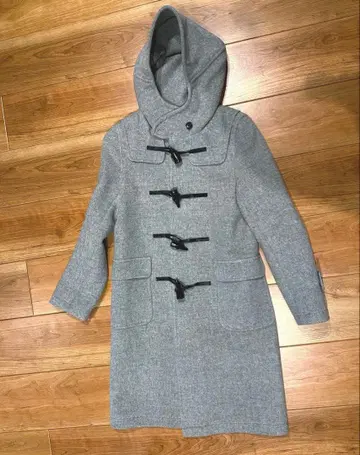 UNITED ARROWS 그레이 더플 코트 38