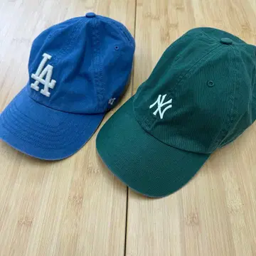 LA NY 로고 야구 모자 47Brand OSFA MLB