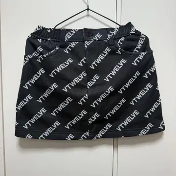 V12 가을/겨울 스커트 로고 사이즈 1