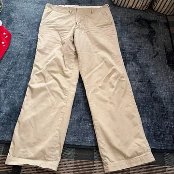 Real McQueen 베이지 치노 팬츠 34