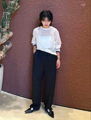 6 (ROKU) 새틴 팬츠