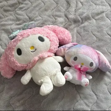 마이멜로디 봉제 인형 2세트