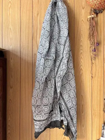 팹디어 코튼 실크 스톨