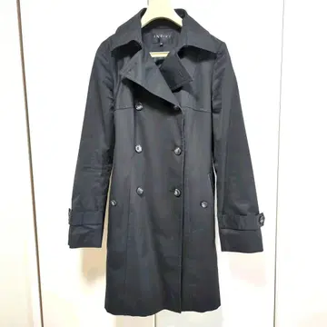 Indivi 트렌치코트 블랙