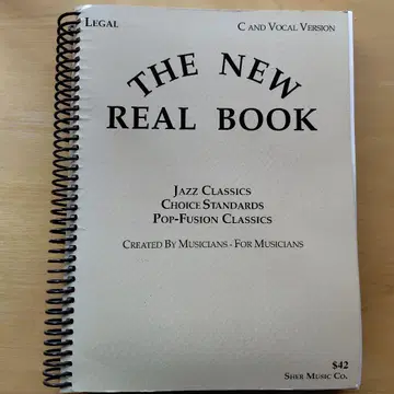 THE NEW REAL BOOK C 및 보컬 버전