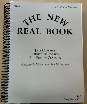 THE NEW REAL BOOK C 및 보컬 버전